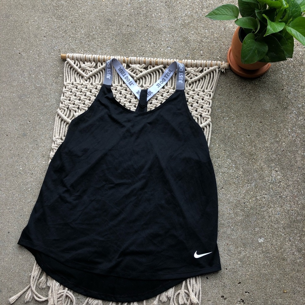 Nike Black Dri-Fit Athletic Tank Top Size Medium
